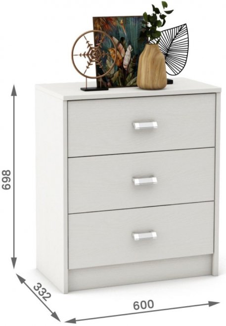 Комод Имидж-603 белый
