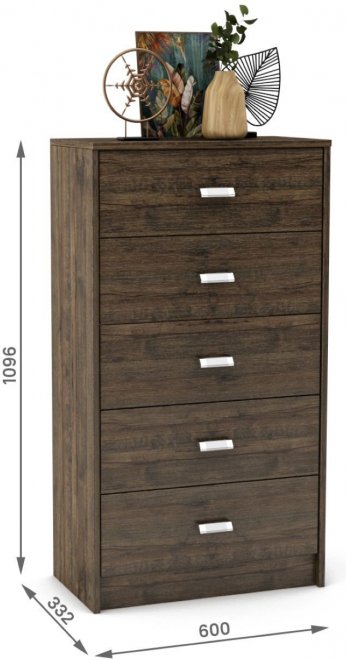 Комод Имидж-605 дуб апрель темный