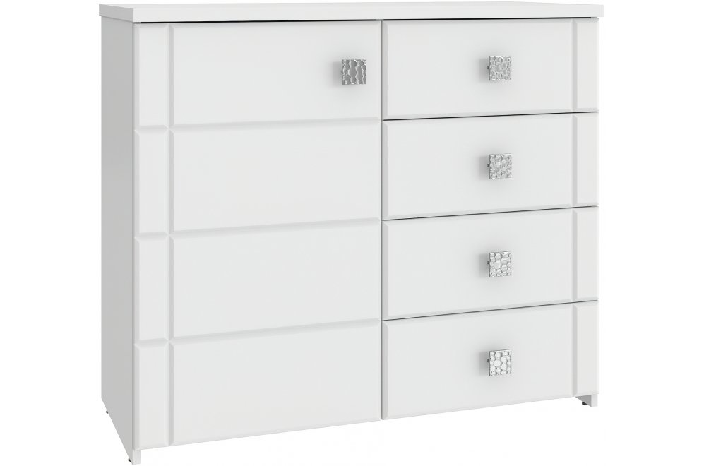 Комод Изабель ИЗ-52К белое дерево