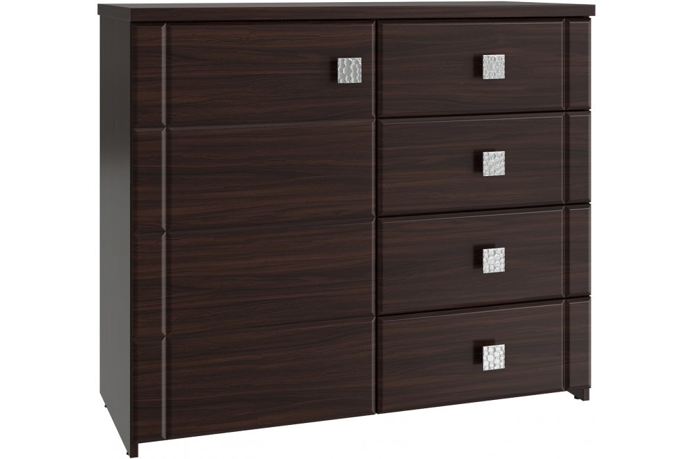 Комод Изабель ИЗ-52К орех темный