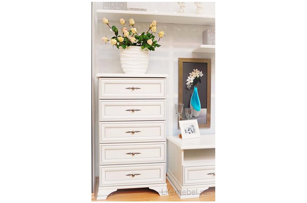 Комод Kentaki S320-KOM5S белый