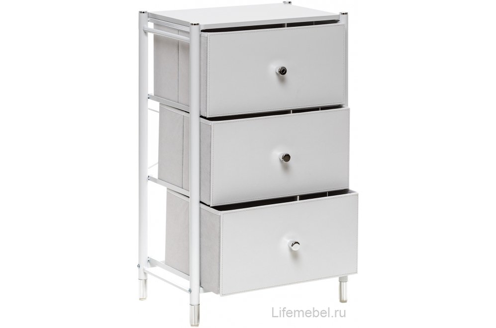 Комод Хайди 3 ящика белый
