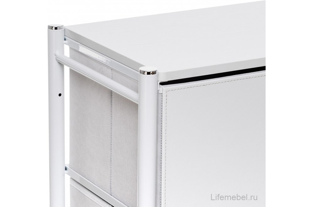 Комод Хайди 5 ящиков белый