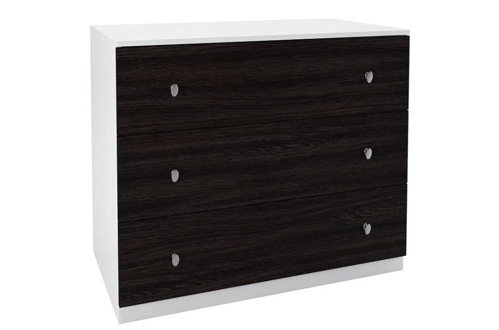 Комод Эстель белый / венге