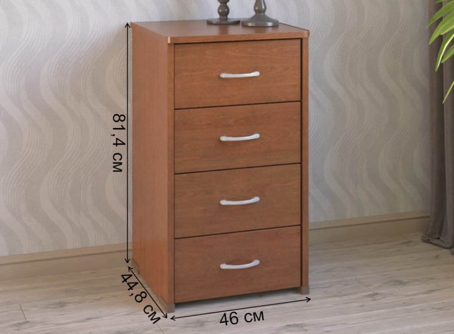 Комод КМ-40 вишня