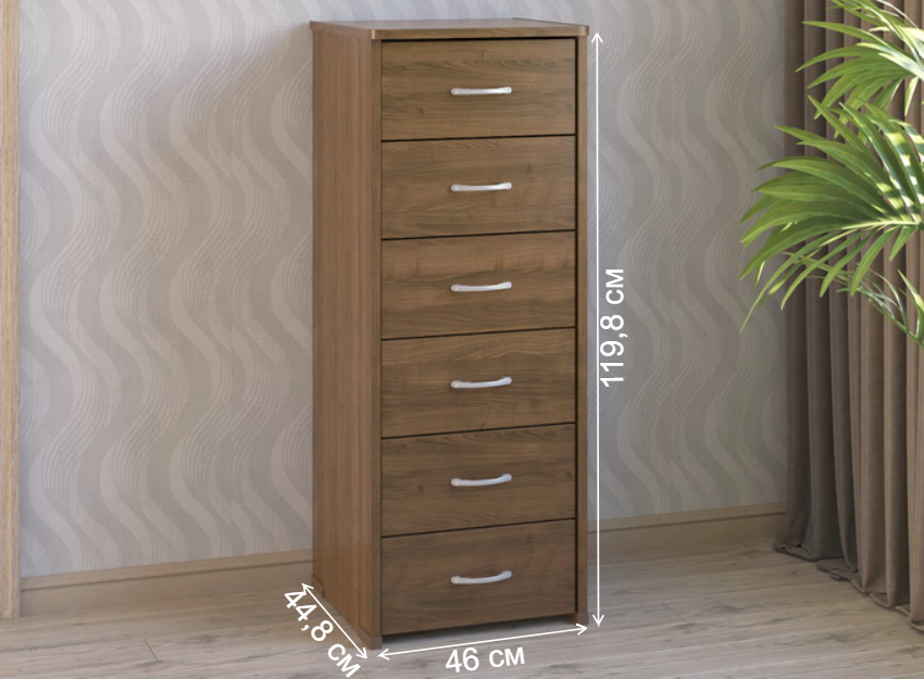 Комод КМ-61 орех