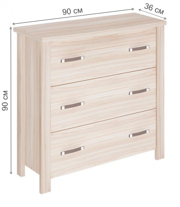 Комод КМД КК карамель / карамель