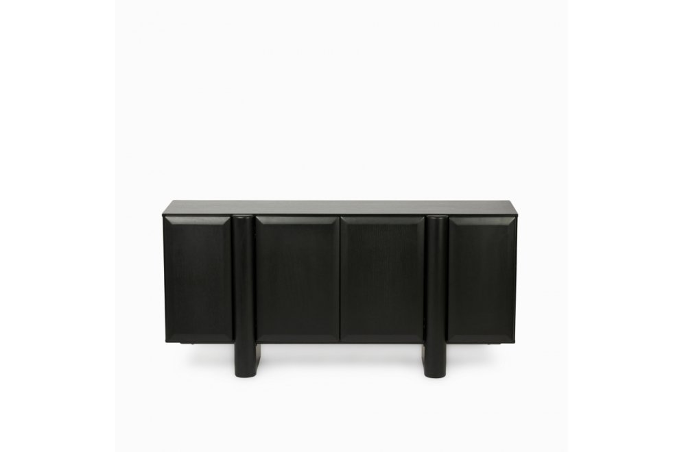 Комод Kode 160х70 черный матовый