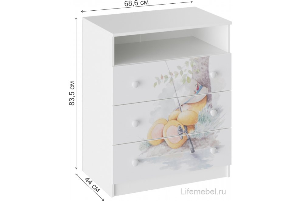 Комод комбинированный Тедди ТД-294.04.03