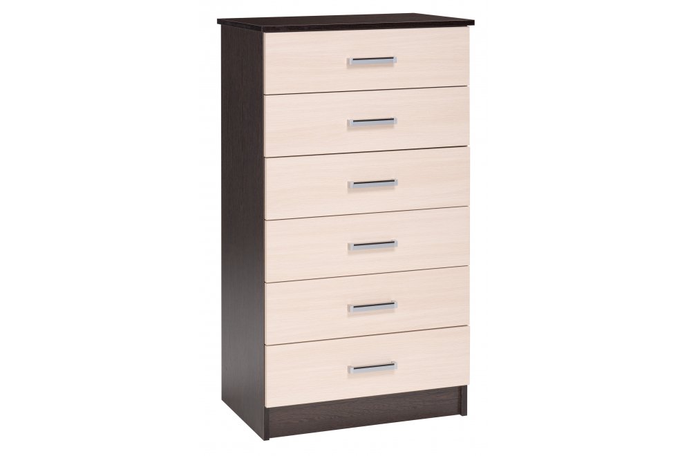 Комод Катрин 4 венге / дуб молочный