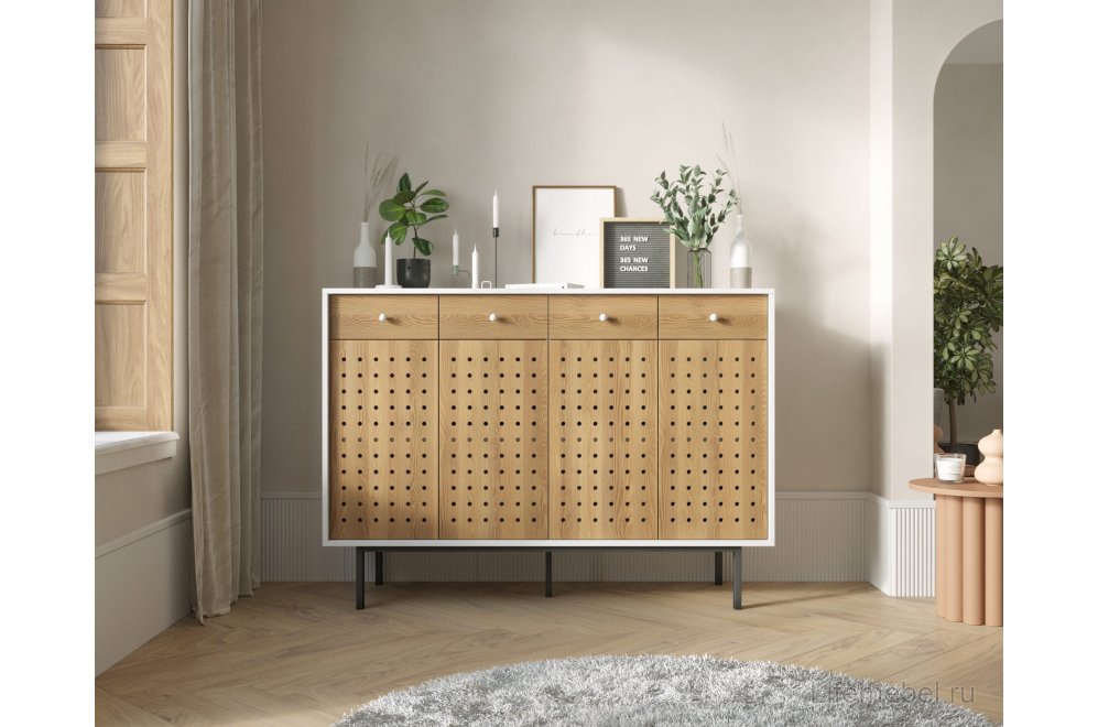 Комод Кото (KOTO) KT21 Белый