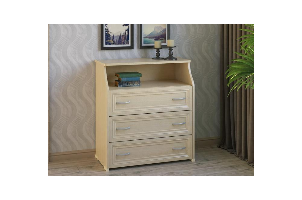 Комод КВ-31-НФ дуб молочный