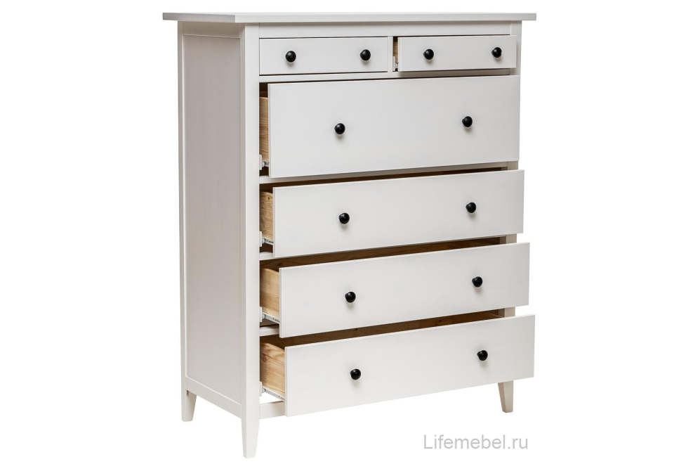 Комод Leset Мира 06 белый
