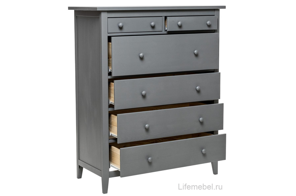 Комод Leset Мира 06 серый