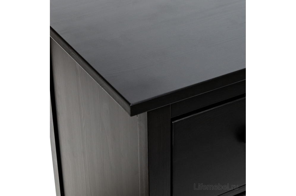 Комод Leset Мира 08 черный