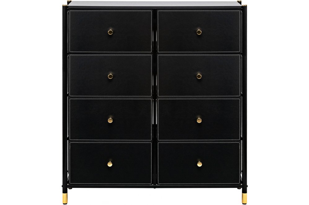 Комод Leset Нирита / Хайди 8 черный