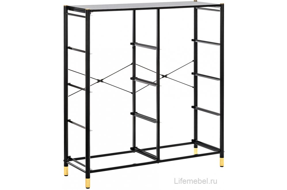 Комод Leset Нирита / Хайди 8 черный