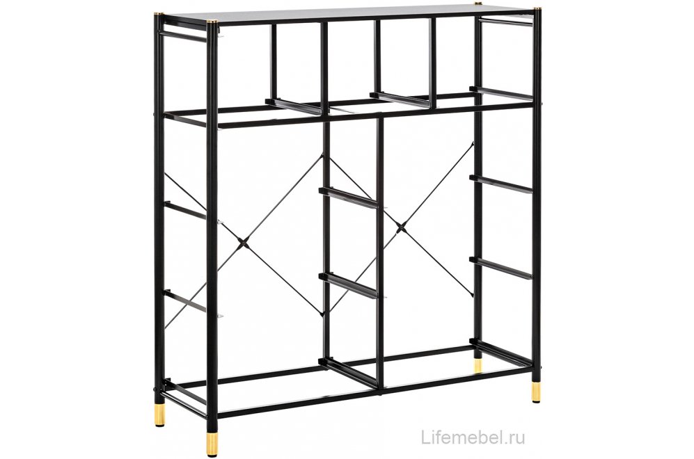 Комод Leset Нирита / Хайди 9 черный