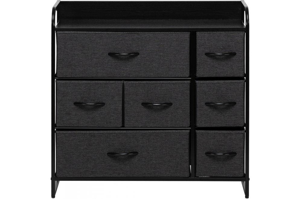 Комод Leset Ноа 7 черный