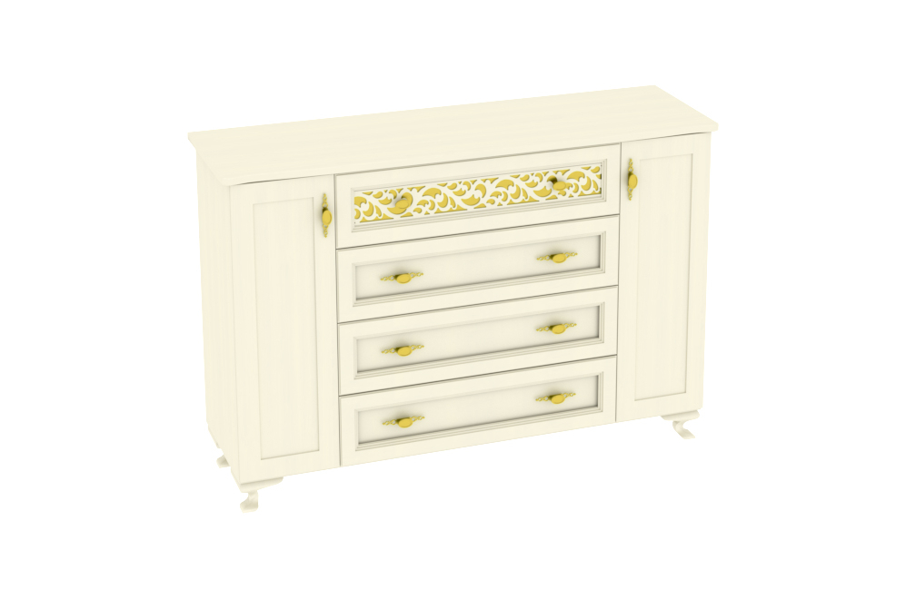 Комод Ливадия Л15а weave светлый