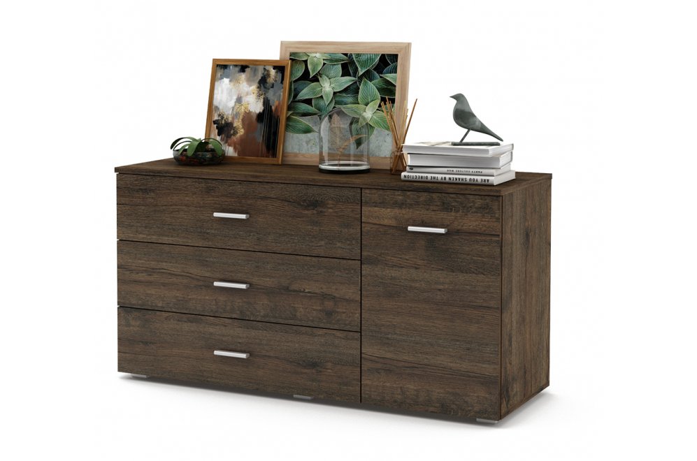 Комод Мартин-3 дуб апрель темный