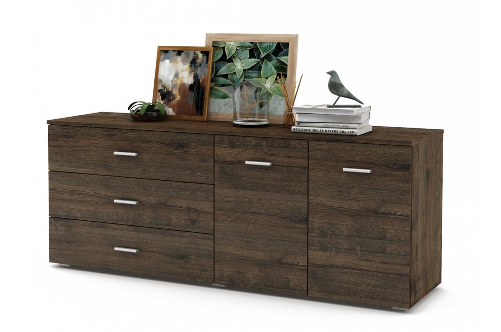 Комод Мартин-6 дуб апрель темный