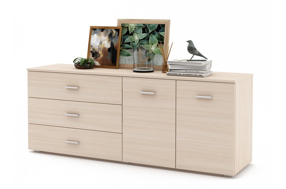 Комод Мартин-6 дуб молочный