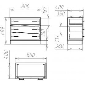 Комод Мебелеф-10