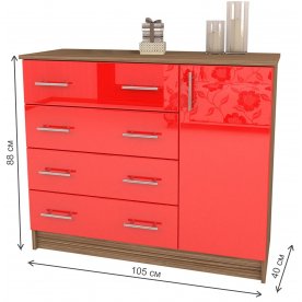 Комод Мебелеф-15