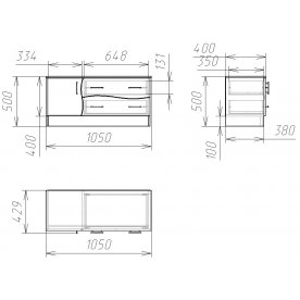 Комод Мебелеф-17
