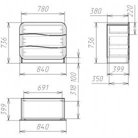Комод Мебелеф-24