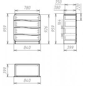 Комод Мебелеф-26