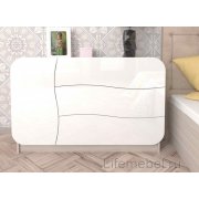 ясень шимо светлый / белоснежный глянец