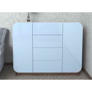 ясень шимо тёмный / голубой глянец