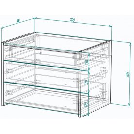 Комод Мебелеф-71