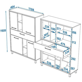 Комод Мельбурн 1015.М1