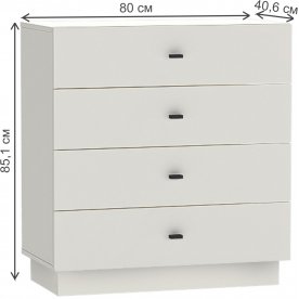 Комод МС Квадро К-1