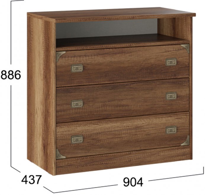 Комод Навигатор дуб каньон