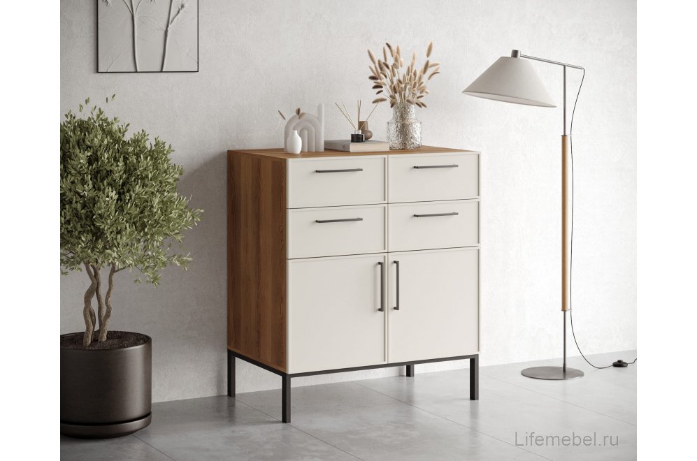 Комод Николь (Nicole) NLN17 Бежевый