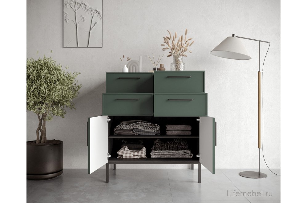 Комод Николь (Nicole) NLN17G Бежевый