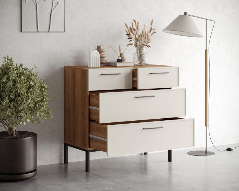 Комод Николь (Nicole) NR22 Белый