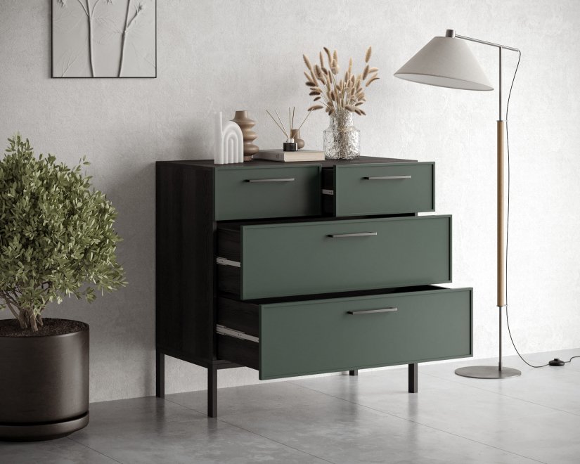 Комод Николь (Nicole) NR22G Зеленый