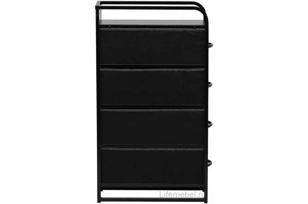 Комод-пенал Leset Ноа черный