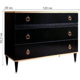 Комод Rimini Solo РМКМ-3S