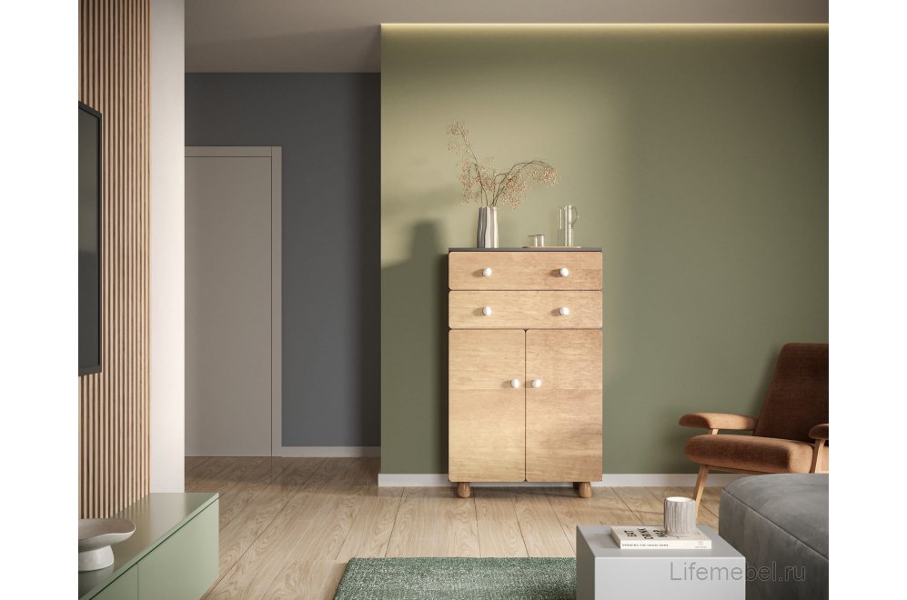 Комод Сплит (Split) SP06 коричневый