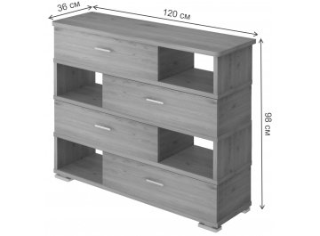 Комод СБ-40/4-ПВК