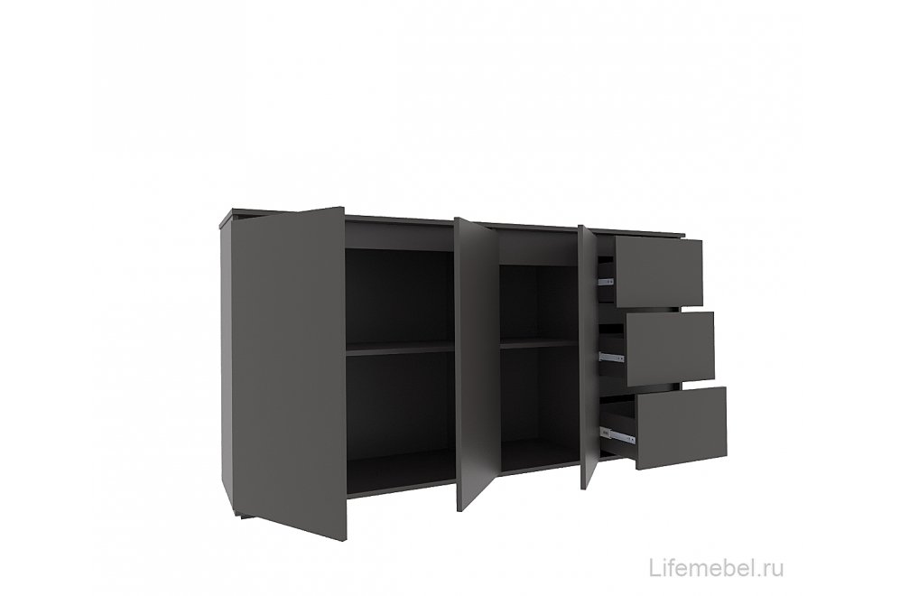 Комод Сура 1704 графит