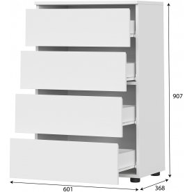 Комод Токио 4 ящика