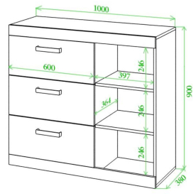 Комод Той 100 ШШ