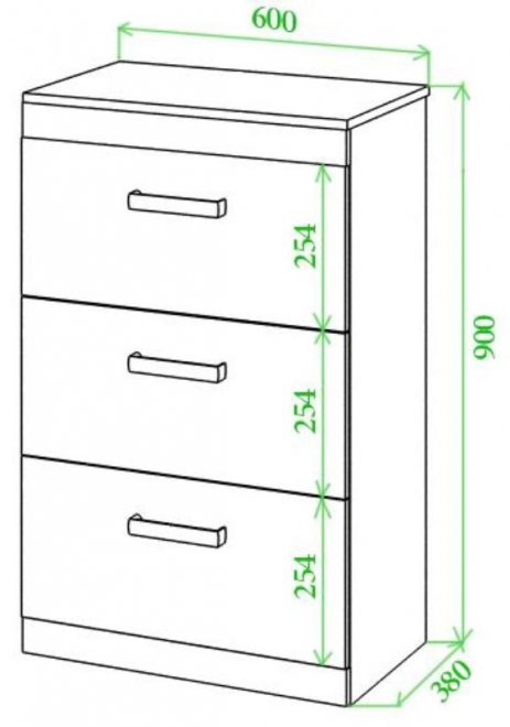 Комод Той 60 КК карамель / карамель
